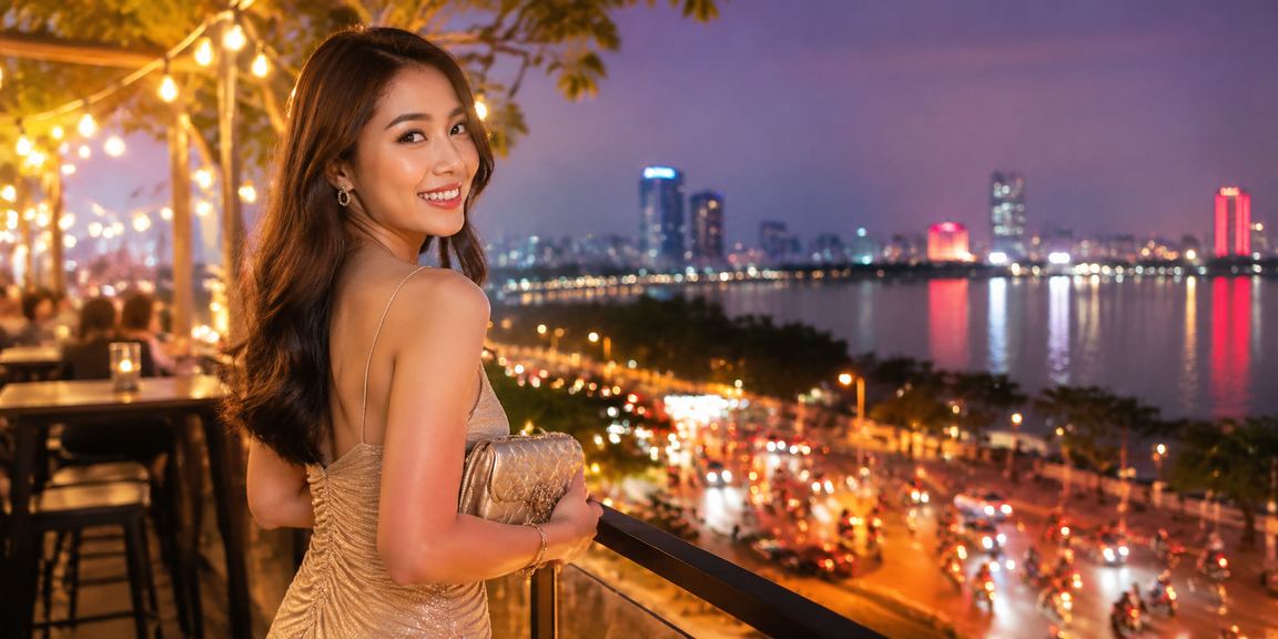 Người hâm mộ bóng đá Hà Nội xem trận đêm tại chợ đêm và theo dõi cược trực tuyến
